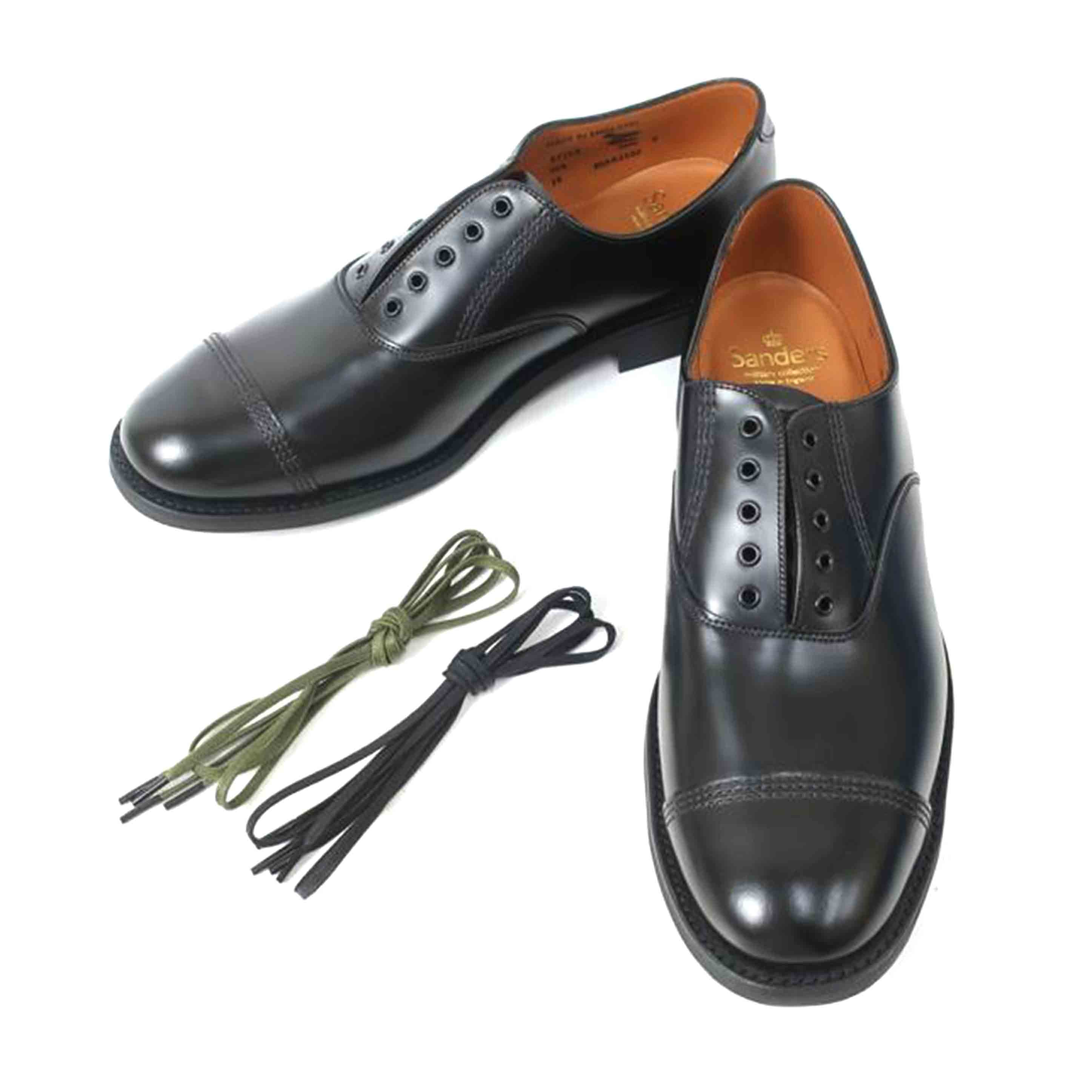 Sanders サンダース/プレーントゥシューズ サイズ9 約27.5cm ブラック/2966B//SAランク/65