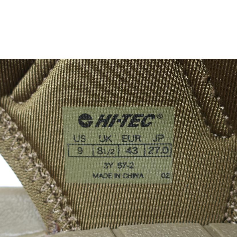 HI-TEC ハイテック/J&S ワームウェザーサンダル 27.0cm カーキ//SAランク/65