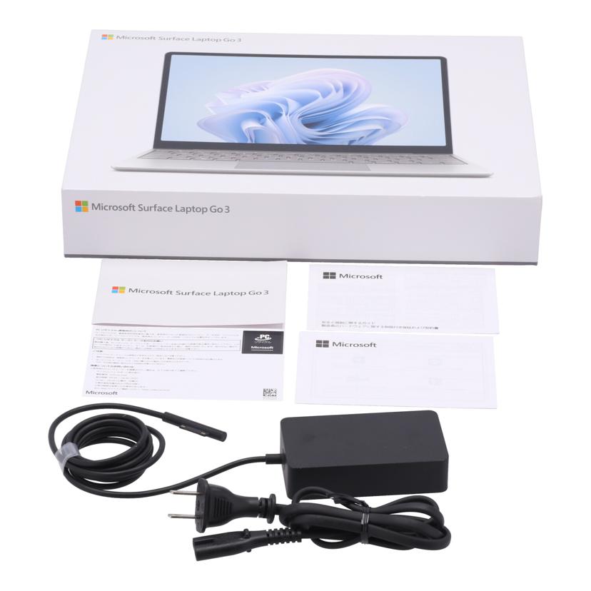 Microsoft マイクロソフト /Surface Laptop Go 3 256GB/XKQ-00005//0833FMD24193GP/ABランク/62