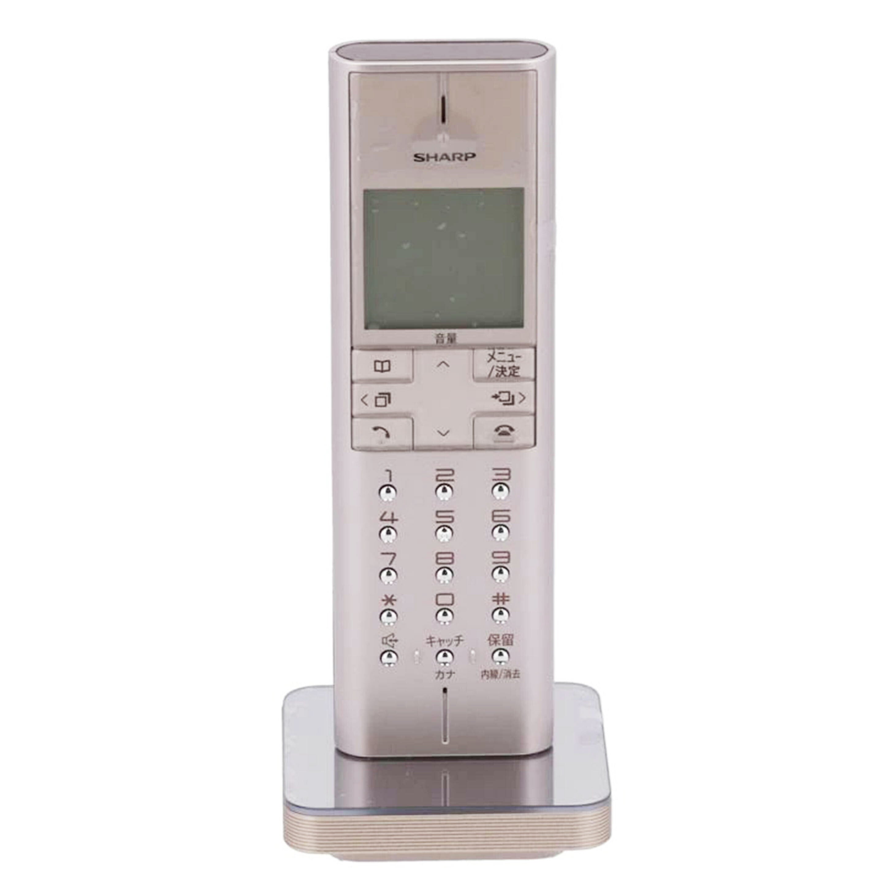 SHARP シャープ /デジタルコードレス電話機/JD-XF1CL-N//6X01808X/Bランク/85