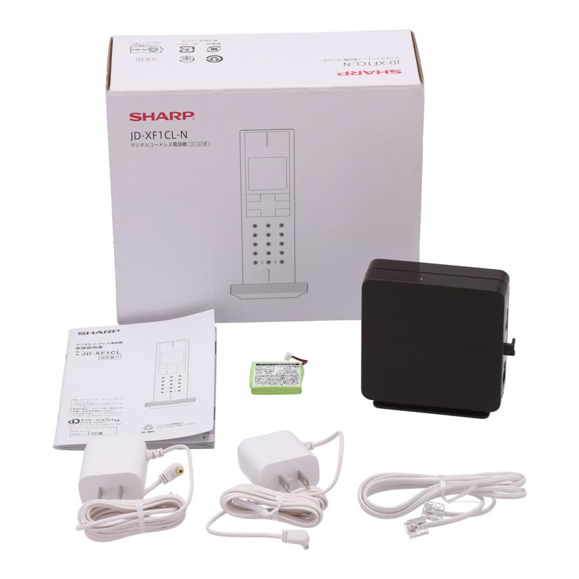 SHARP シャープ /デジタルコードレス電話機/JD-XF1CL-N//6X01808X/Bランク/85