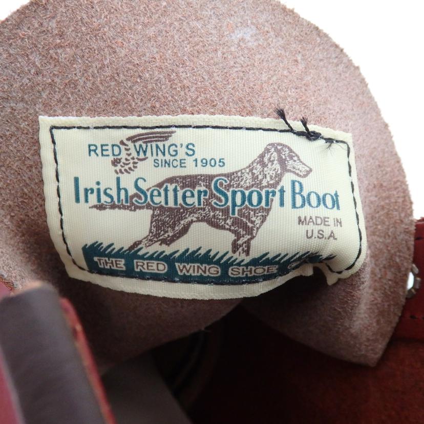 RED WING レッドウイング/アイリッシュセッター 復刻犬タグ クラシックモックトゥ/8875-1//Aランク/77