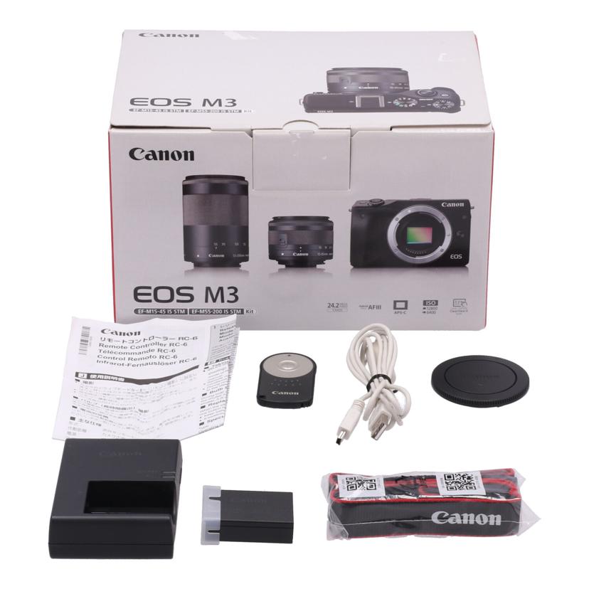 Canon キヤノン /ミラーレス一眼 ダブルズームキット/EOS M3 ダブルズームキット//321036000654/Bランク/71