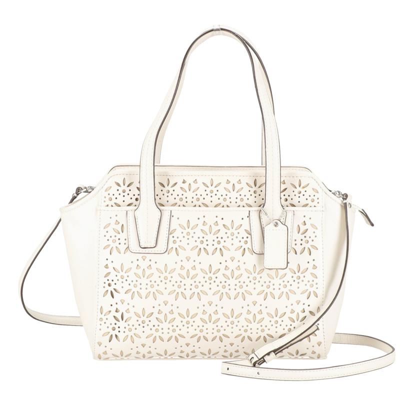 COACH コーチ/テイラーアイレットレザーベネット2WAYミニトート/28081//Aランク/18