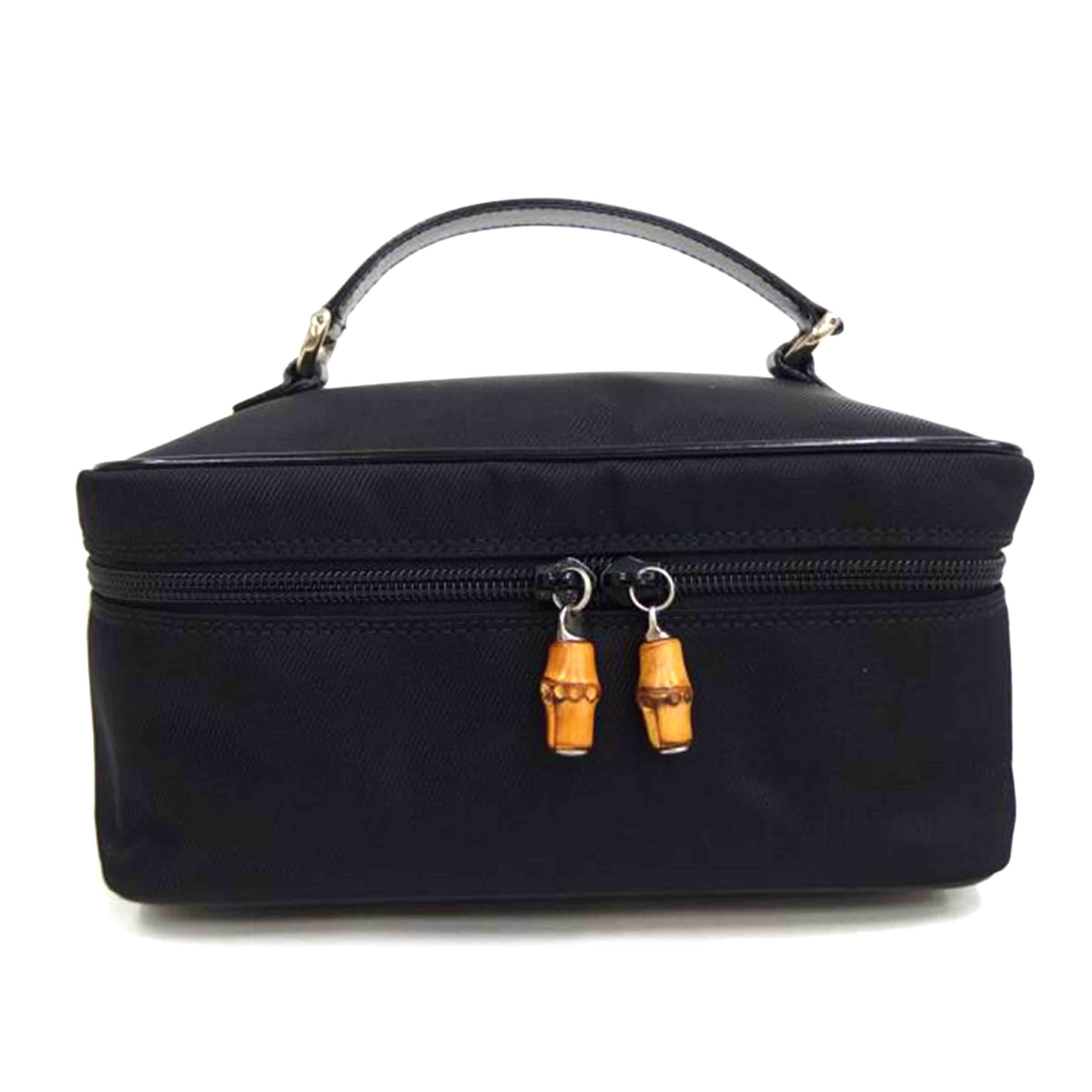 GUCCI グッチ/レザーバンブーバニティー/032.1956.0150//Aランク/82