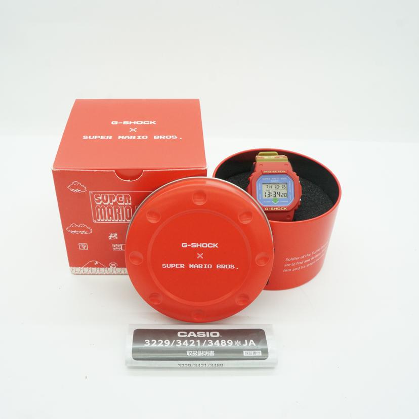 CASIO カシオ/G-SHOCK×SUPER MARIO BROS/クォーツ/DW-5600SMB//322*/SAランク/78