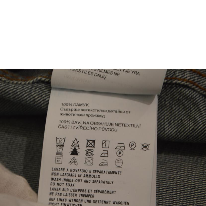 PRADA プラダ/デニムメンズシャツ/インディゴブルー/Mサイズ/GEC066_S212_14EF//ACU1 2023 3803/Aランク/89