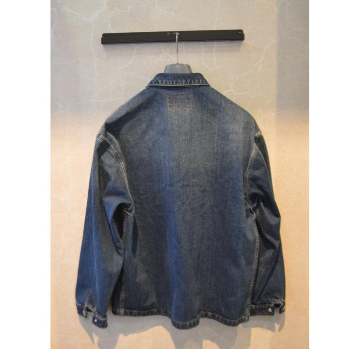 PRADA プラダ/デニムメンズシャツ/インディゴブルー/Mサイズ/GEC066_S212_14EF//ACU1 2023 3803/Aランク/89