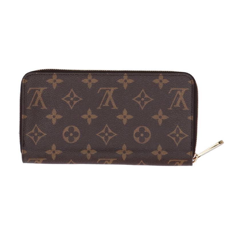 LV ルイヴィトン/ジッピー・ウォレット/モノグラム/フューシャ/M41895//RFI*/Aランク/75