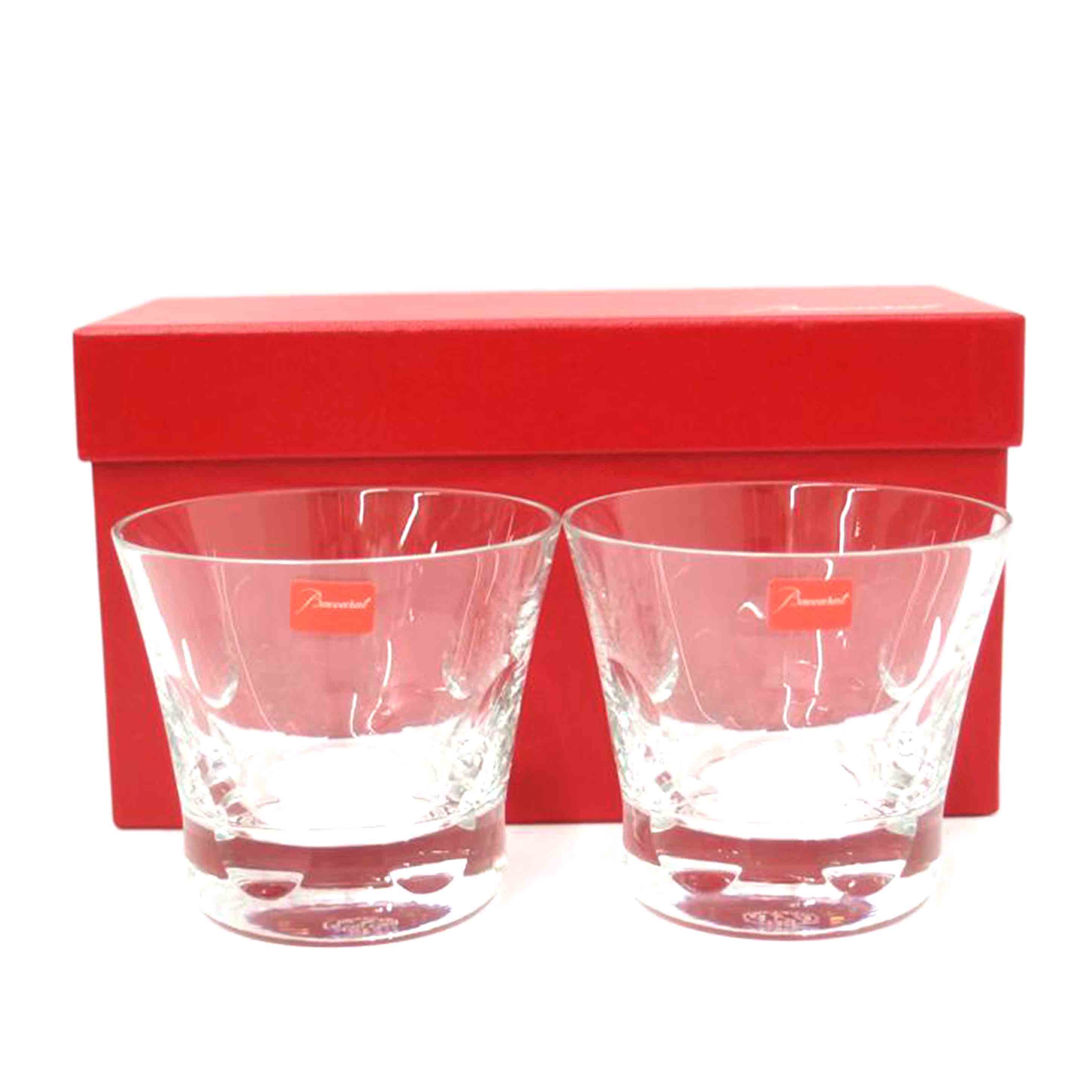 Baccarat バカラ/ベルーガ ロックグラス ペア//SAランク/69