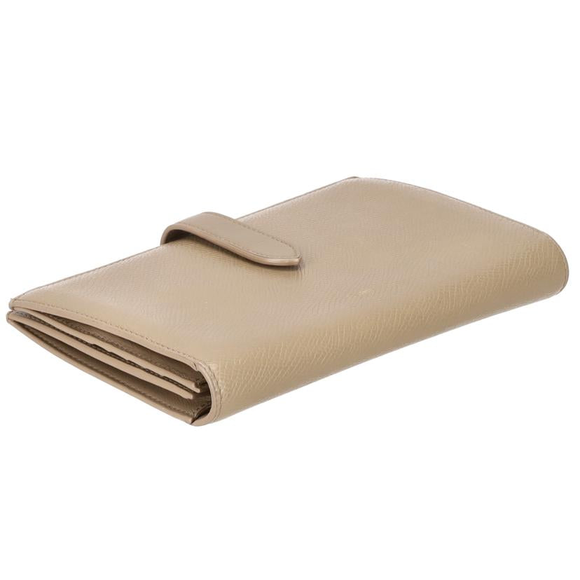 CELINE セリーヌ/CELINE/ラージストラップウォレット/ブラウン//ABランク/75