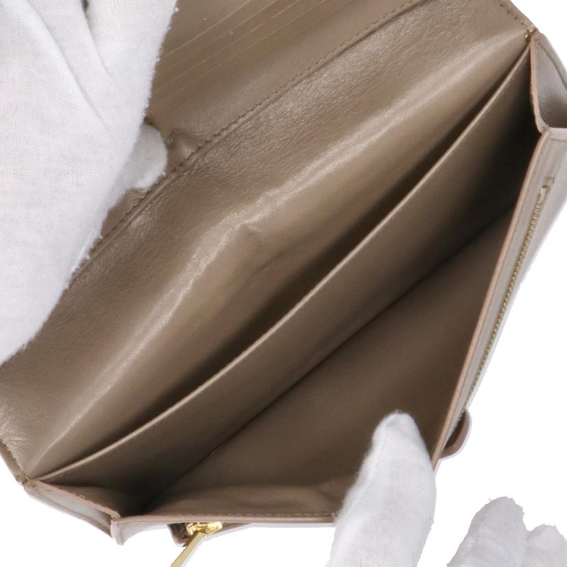 CELINE セリーヌ/CELINE/ラージストラップウォレット/ブラウン//ABランク/75