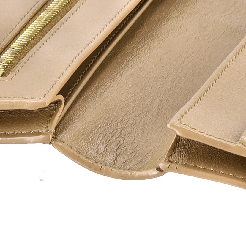 CELINE セリーヌ/CELINE/ラージストラップウォレット/ブラウン//ABランク/75