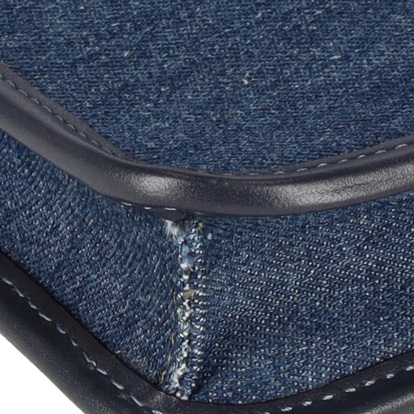 COACH コーチ/デニム×レザーショルダーバッグ/CA182//B22**/Aランク/18