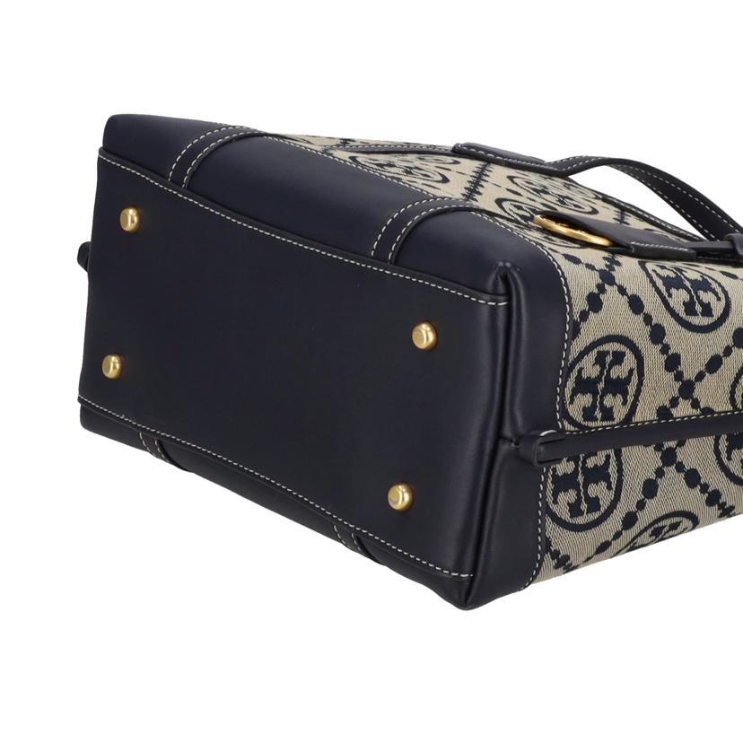 TORY BURCH トリーバーチ/モノグラム スモールトリプルコンパートメント トートバッグ//ABランク/24