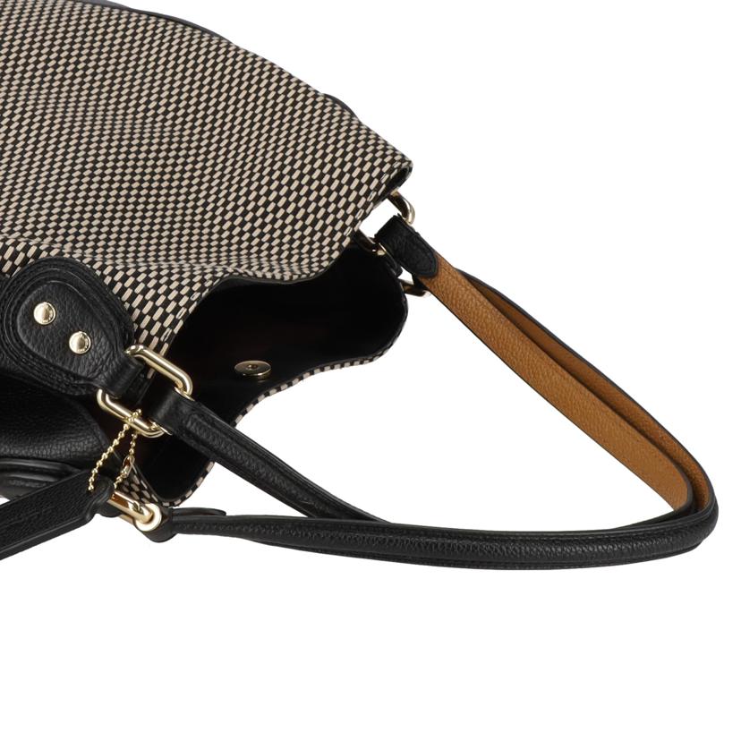 COACH コーチ/レザー×キャンバストートバッグ/28895//M17**/Aランク/18