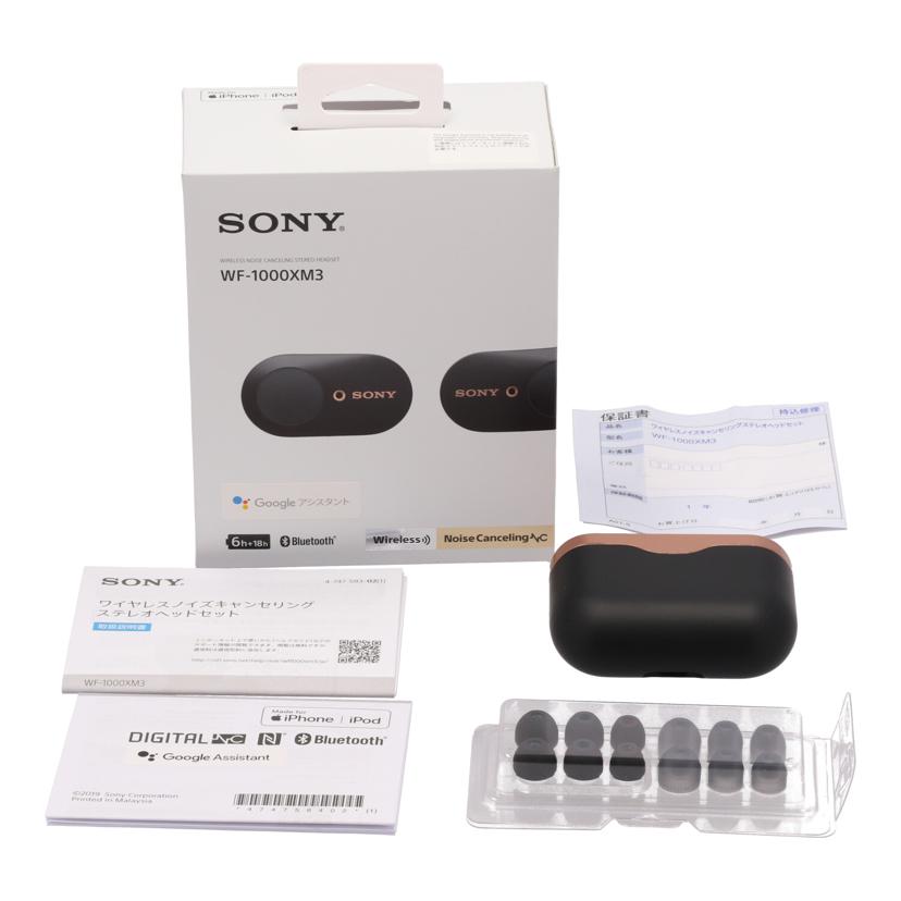 SONY ソニー/ワイヤレスイヤホン/WF-1000XM3//S015453443E/Cランク/75