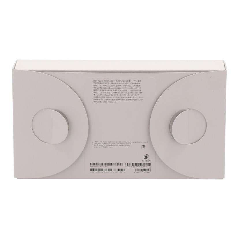 Apple アップル/Apple Watch Ultra 2 GPS+Cellular/MRER3J/A//MCXLTLJN04/Sランク/09