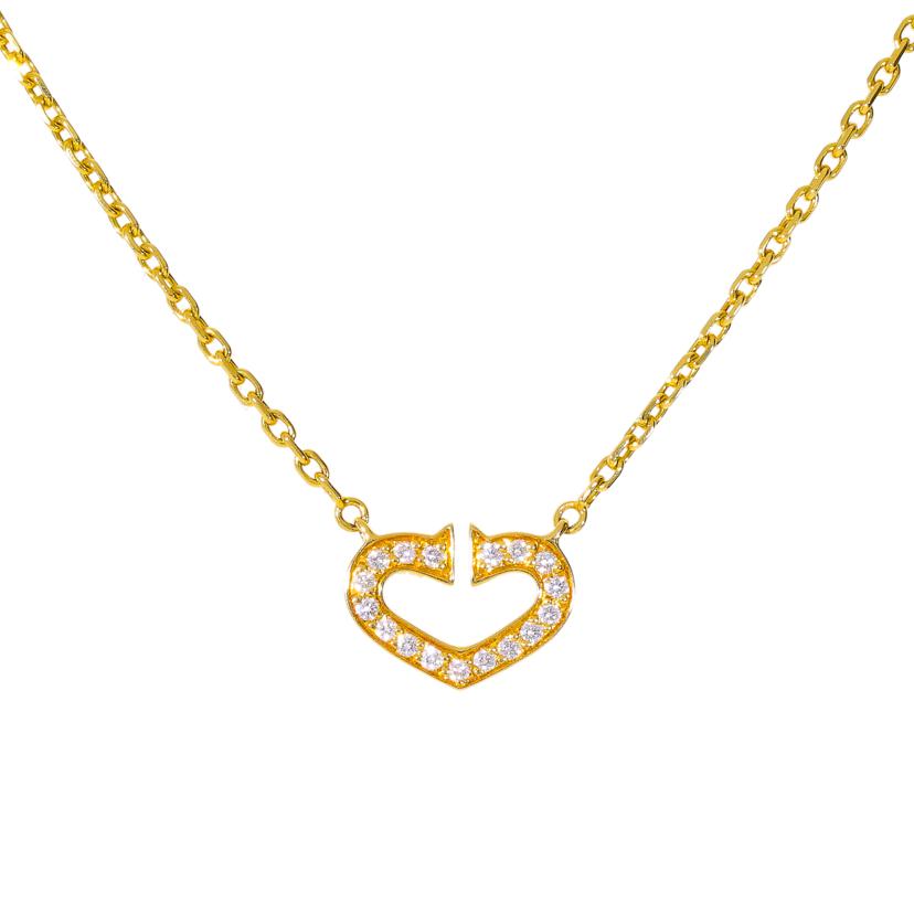 Cartier カルティエ/Cartier/750Cハートオブカルティエダイヤネックレス/5.2/40cm//NU5828/ABランク/38