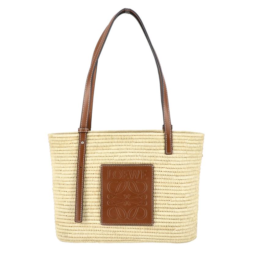 LOEWE ロエベ/スクエアアナグラムバスケットバッグ//412***/ABランク/91