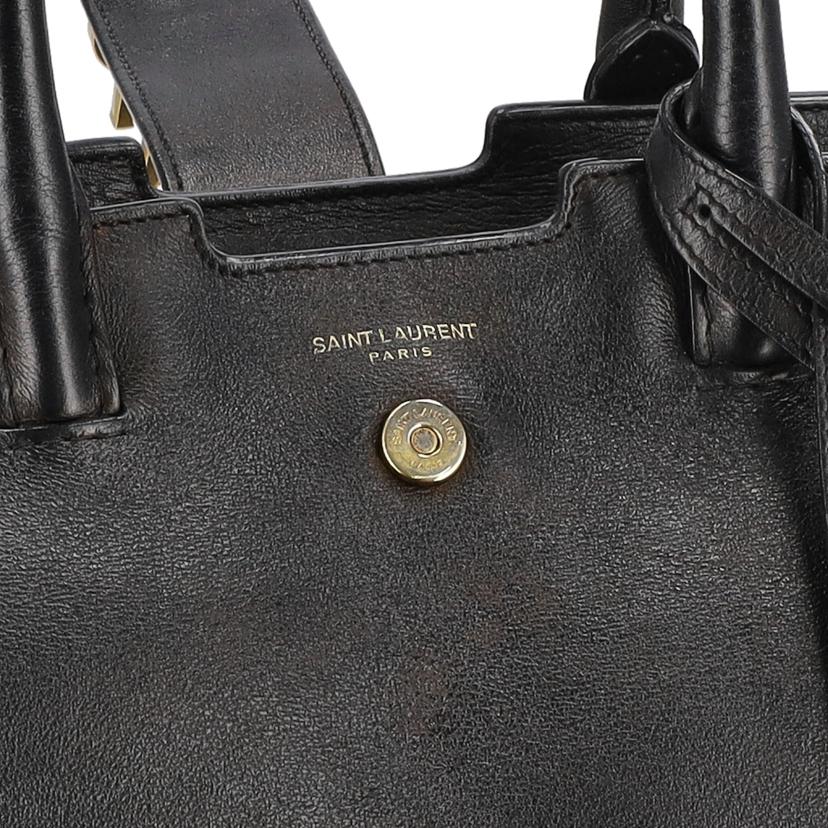 YSL イヴサンローラン/ダウンタウンカバス2wayショルダー/436832//GNR*****/ABランク/24