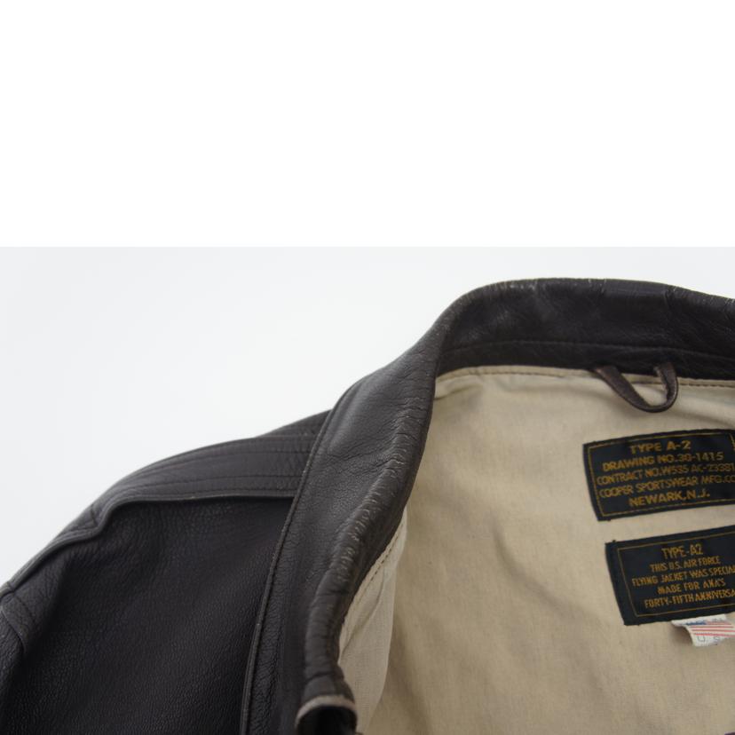 COOPER クーパー/COOPER A-2 フライトジャケット BR//Bランク/78