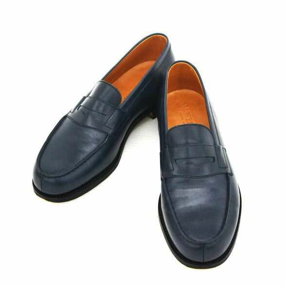 L.M.WESTON ジェイエムウエストン/シグニチャーローファーD/ボックススカーフブルー/11 41 165 180 10//サイズ:UK表記6D/ABランク/75