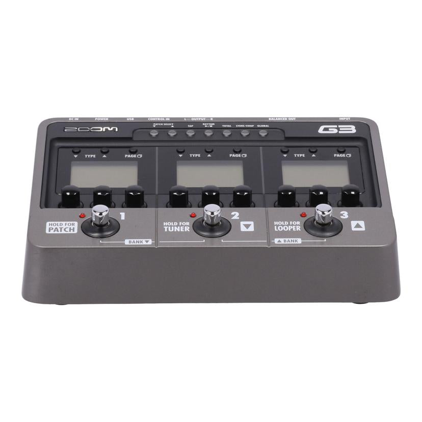 ZOOM ズーム /マルチエフェクター/G3 Version 2.0//035264/Bランク/62