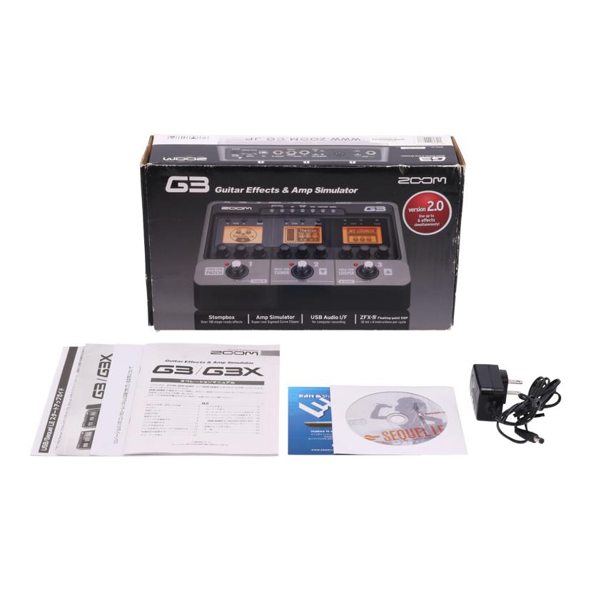 ZOOM ズーム /マルチエフェクター/G3 Version 2.0//035264/Bランク/62