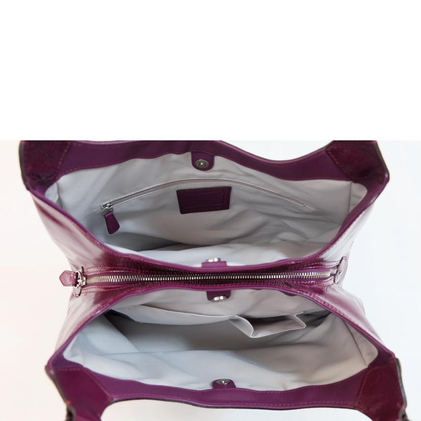 COACH コーチ/パテントレザートート/F19708//E12**/ABランク/71