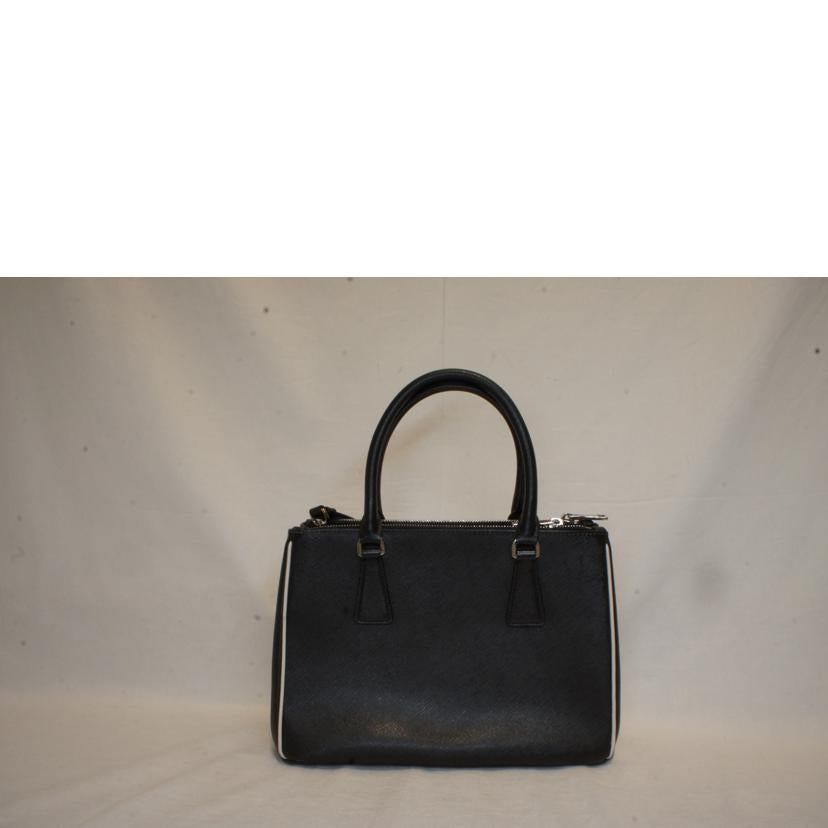PRADA プラダ/サフィアーノレザー2wayトートブラックSV金具/B2863Y//56/*/Aランク/92