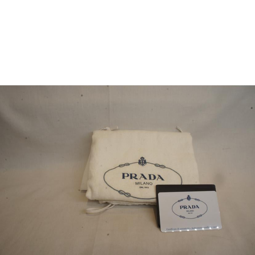 PRADA プラダ/サフィアーノレザー2wayトートブラックSV金具/B2863Y//56/*/Aランク/92