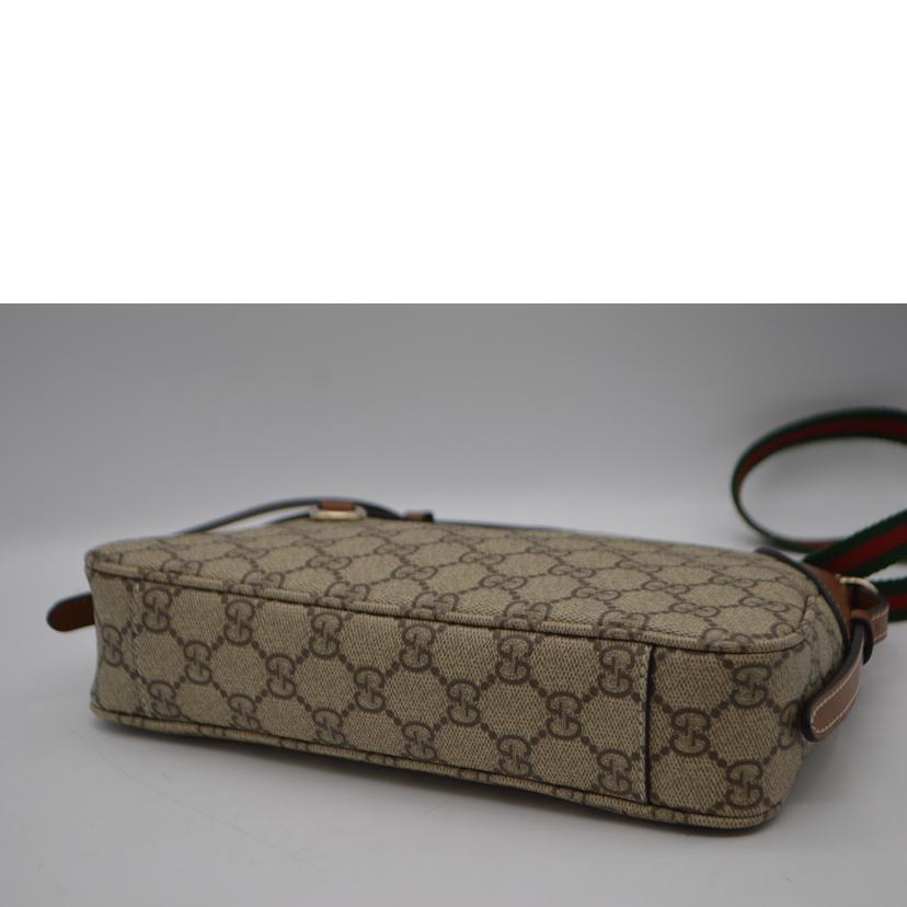 GUCCI グッチ/GGスプリームエンブレムスモールレザーショルダー/815218//520***/Aランク/89