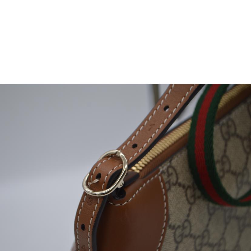 GUCCI グッチ/GGスプリームエンブレムスモールレザーショルダー/815218//520***/Aランク/89