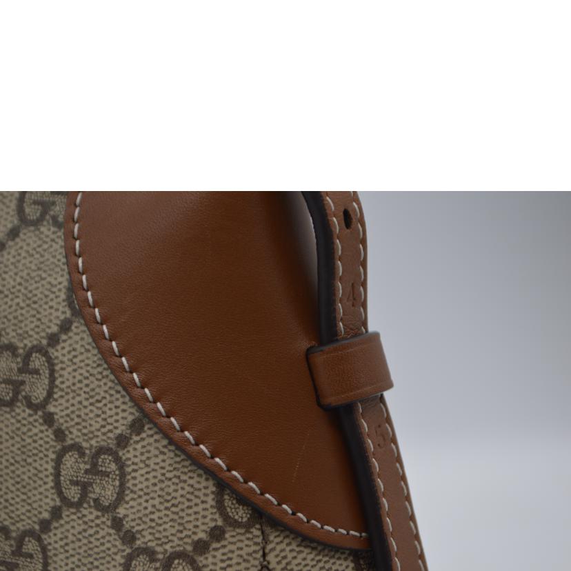 GUCCI グッチ/GGスプリームエンブレムスモールレザーショルダー/815218//520***/Aランク/89