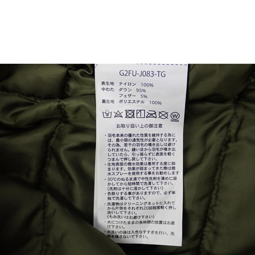 GRAMiCCi×TAION GRAMiCCi/★GRAMiCCi×TAIONダウンベスト/G2FU-J083-TG//USA S/ABランク/62