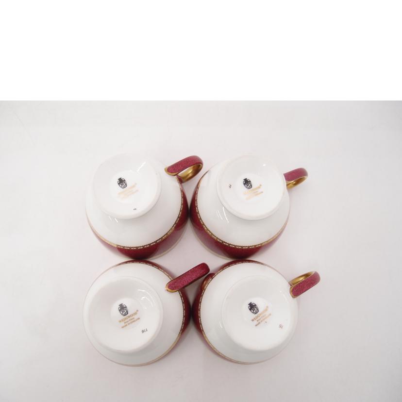 WEDGWOOD ウェッジウッド/ウェッジウッド ULANDER カップ&ソーサー+プレート 4客セット//ABランク/69