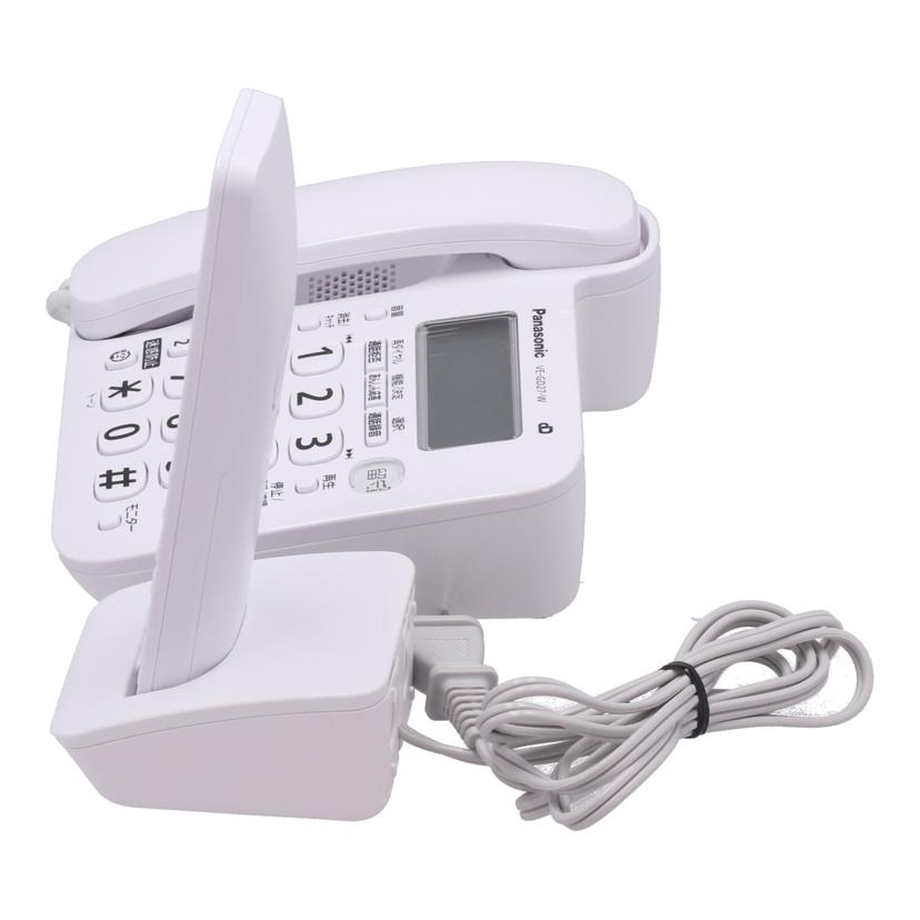 Panasonic パナソニック /コードレス電話機/RU・RU・RU/VE-GD27DL//5EBFA097394/Bランク/65