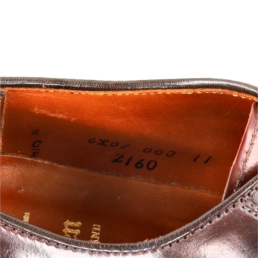 ALDEN オールデン/コードバン/ストレートチップブラッチャー/ドレスシューズ/2160//Bランク/18