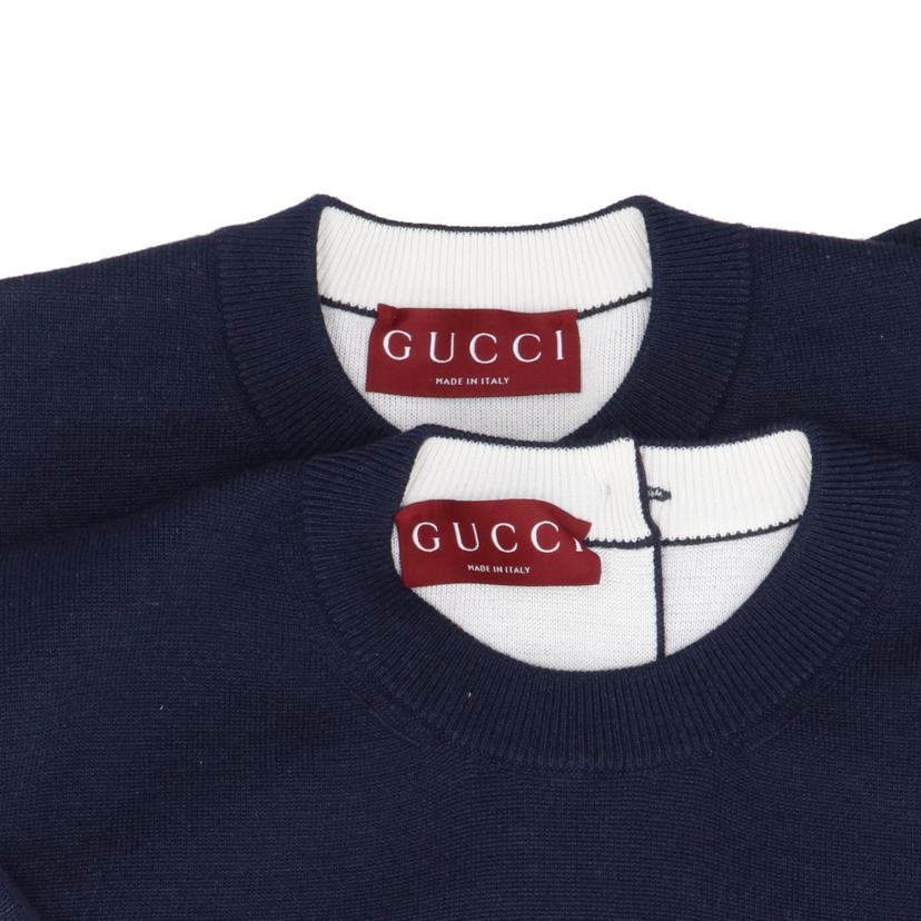 GUCCI グッチ/インターシャ・ジャガードアンサンブル/789673//サイズ:XS/Aランク/91