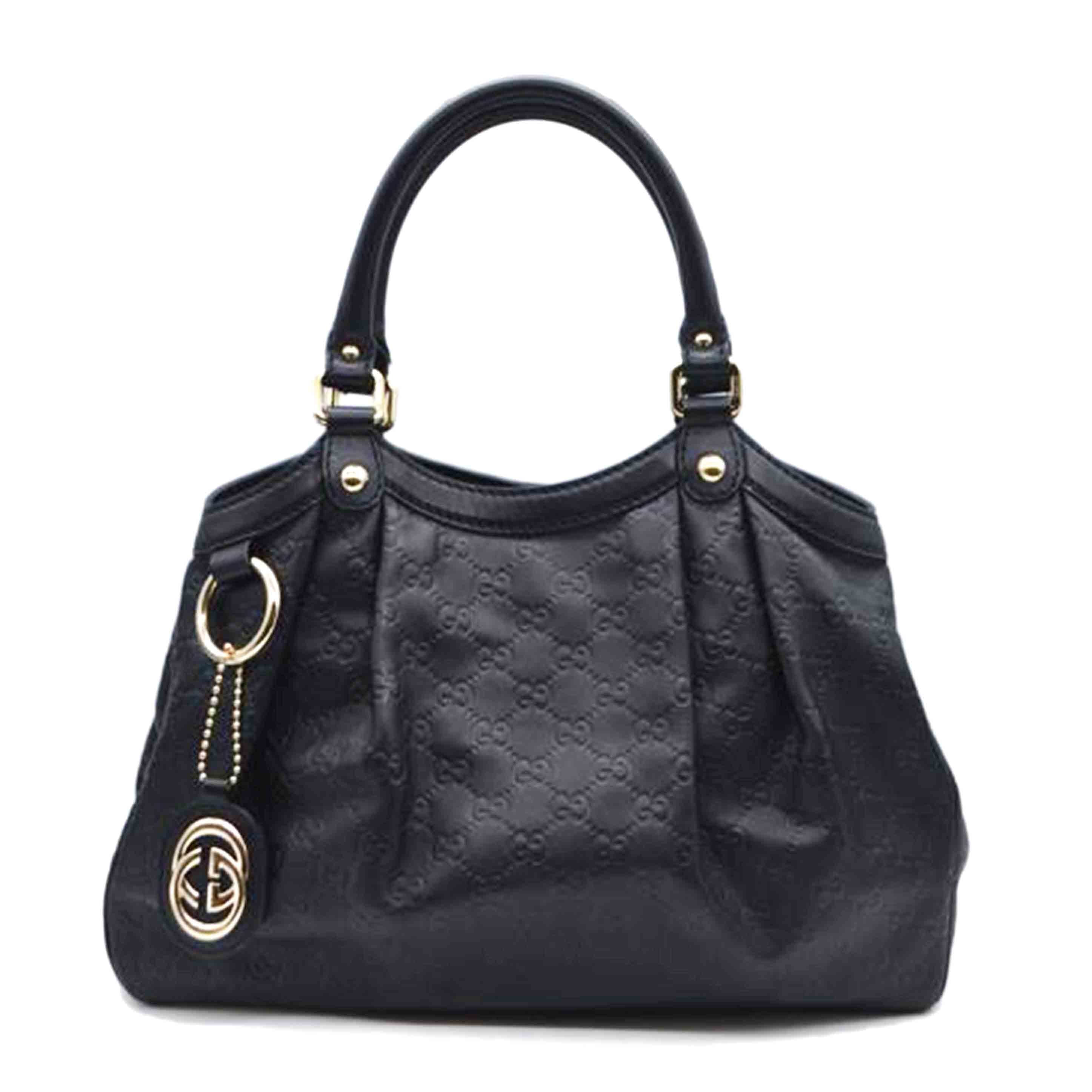 GUCCI グッチ/グッチシマスーキーレザーハンド/ノワール/211944//527***/Aランク/89