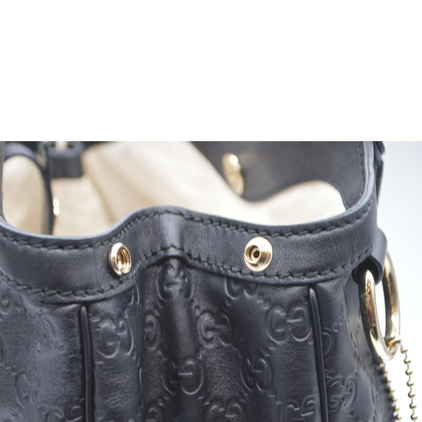 GUCCI グッチ/グッチシマスーキーレザーハンド/ノワール/211944//527***/Aランク/89