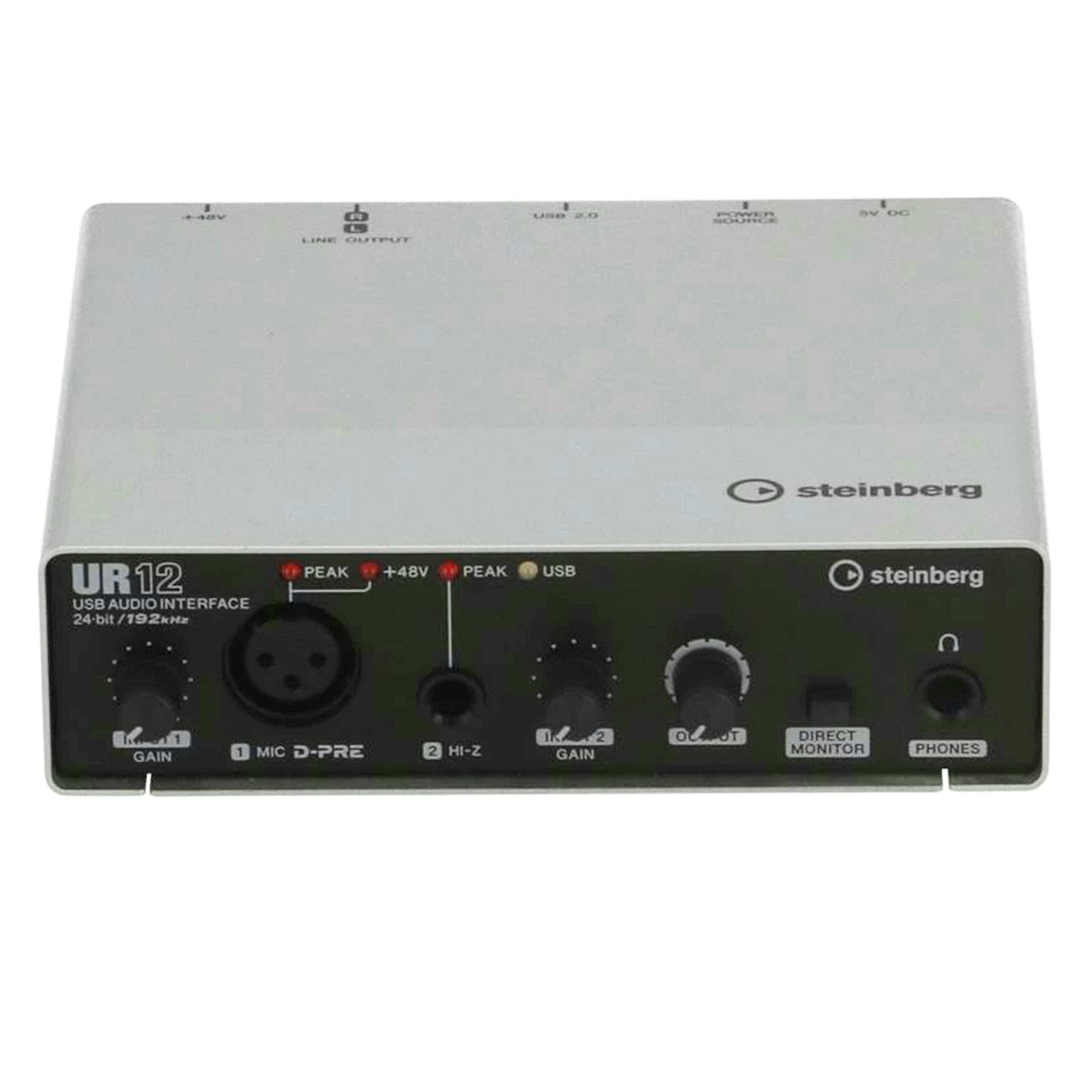 Steinberg スタインバーグ /USBオーディオインターフェース/UR12//YEYK01597/Bランク/82