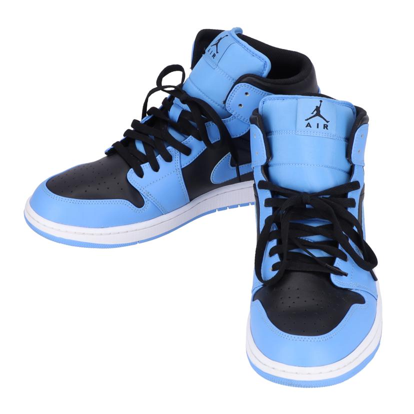 NIKE ナイキ/AIR JORDAN 1 MID ブルー/DQ8426-401//ABランク/42