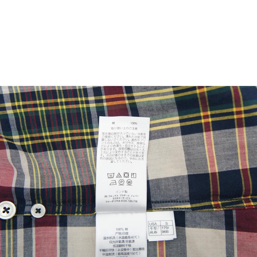 BROOKS BROTHERS ブルックスブラザーズ/チェック柄半袖ボタンシャツ//SAランク/09