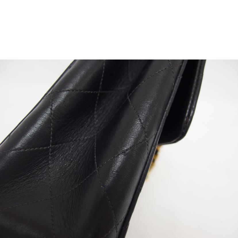 CHANEL シャネル/デカマトラッセ34/Wチェーンショルダーバッグ/ブラック//361****/ABランク/04