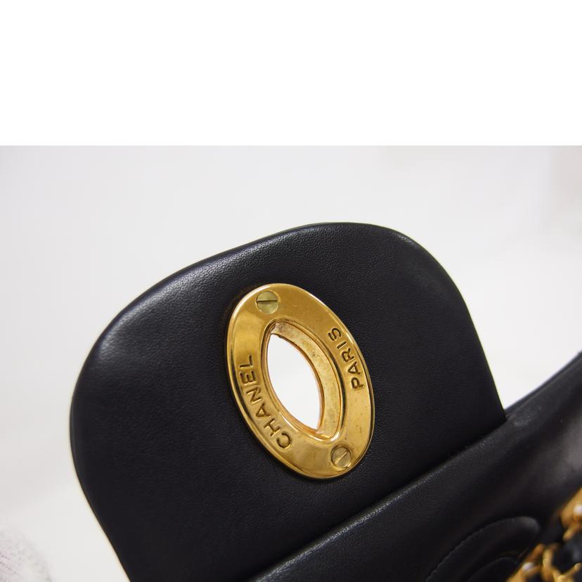 CHANEL シャネル/デカマトラッセ34/Wチェーンショルダーバッグ/ブラック//361****/ABランク/04