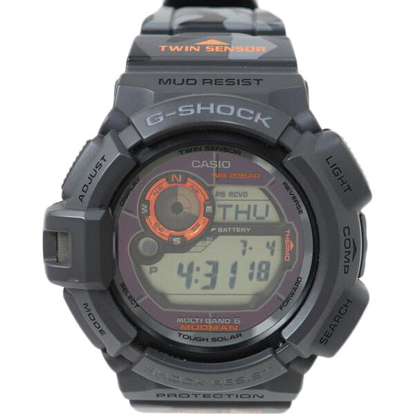 CASIO カシオ/Gショック マッドマン G-SHOCK MUDMAN ソーラー電波時計/GW-9300CM-1JR//ABランク/65