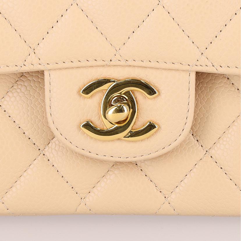 CHANEL シャネル/マトラッセ25/キャビアスキンダブルフラップチェーンショルダー//140*****/Aランク/91