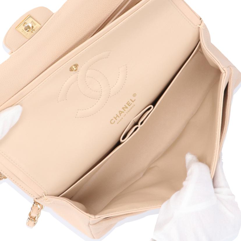 CHANEL シャネル/マトラッセ25/キャビアスキンダブルフラップチェーンショルダー//140*****/Aランク/91